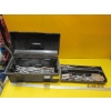 Image 2 : BLACK PLASTIC TOOLBOX W/MISC. TOOLS