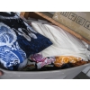 Image 3 : 2 BINS OF MISC. CRAFTING ITEMS, MATERIAL, PICTURE FRAMES, ETC.