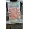 Image 1 : 1979 $5 BILL, 2 - 1986 $2 BILLS & A 1973 $1 BILL