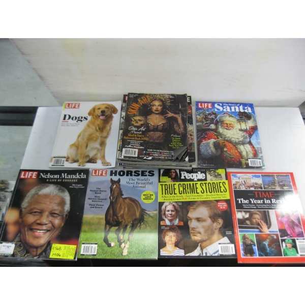 ASST. MAGAZINES - TIME LIFE, ETC.