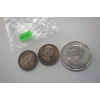 Image 3 : 2011 CDN 1 OZ .999 SILVER COIN (TAX EXEMPT) & CDN 1967 50 CENT COIN & A US 1957 50 CENT COIN