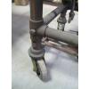Image 3 : HEAVY DUTY METAL TOP WORK TABLE ON CASTORS