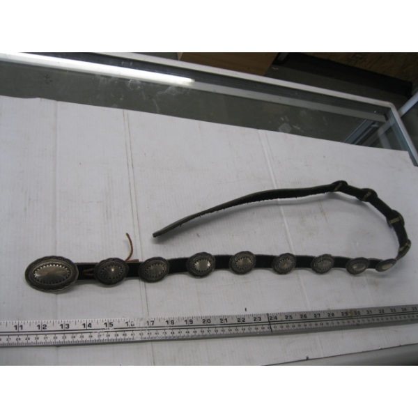 SILVER NAVAJO BELT 