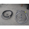 Image 1 : 3 ROAD BIKE TIRE RIMS & TIRES & 2 NEW ROAD BIKE TIRES