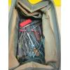 Image 4 : BOX OF WHOLE SAWS & BAG OF MISC. TOOLS