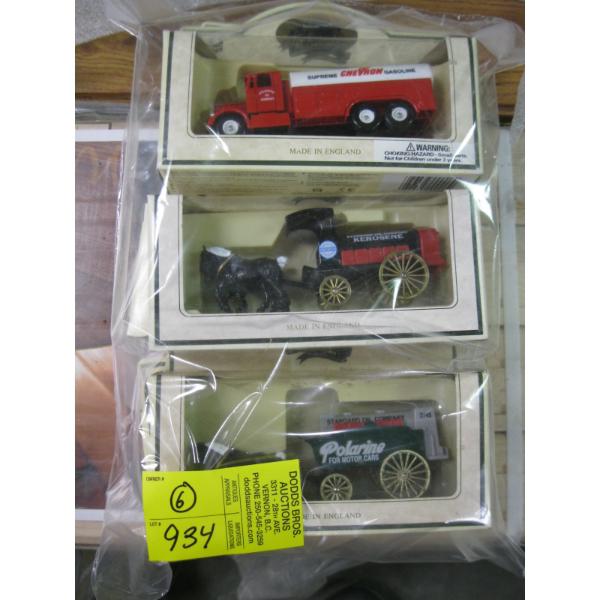6 NEW DIECAST ENGLISH CARS