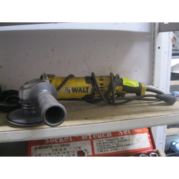 DEWALT ANGLE GRINDER