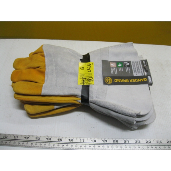 3 PAIR OF SZ 2XL WELDING GLOVES