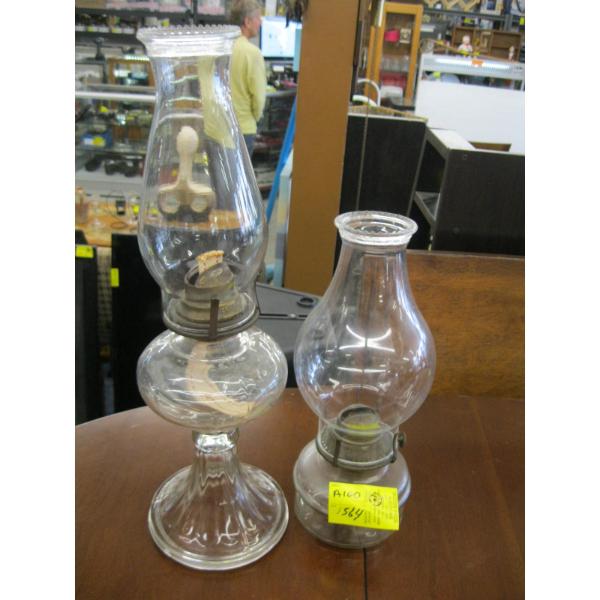 2 COAL OIL LANTERNS
