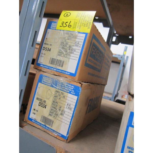 FASCO SHADED POLE 1/35-110HP 115V MOTORS