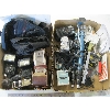 Image 1 : 2 BOXES OF ASST. CAMERA SUPPLIES, TRIPOD, FLASHES, ETC.