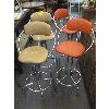 Image 1 : SET OF 4 VINTAGE BAR STOOLS