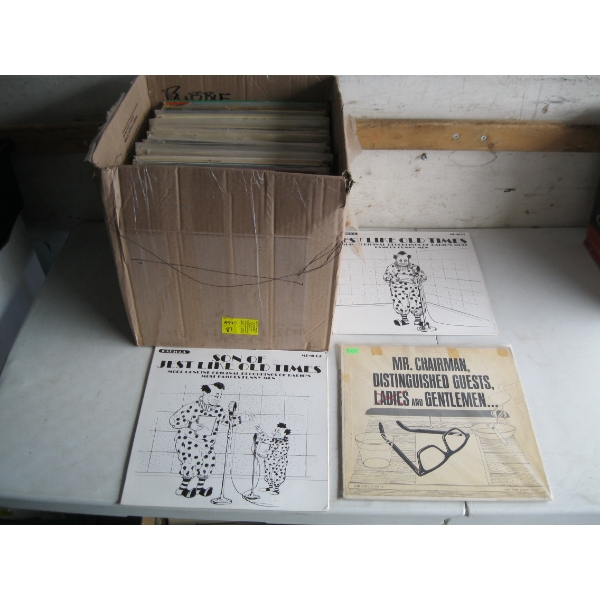 BOX OF MISC. RECORDS