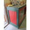 Image 2 : GLASS DISPLAY CASE - GREEN & BROWN