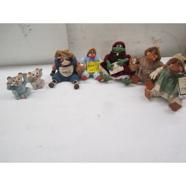 COUNTRY FOLK FIGURINES