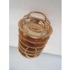 Image 4 : STATUE, METAL COASTERS IN HOLDERS, CUPS, ETC.