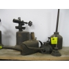 Image 2 : VINTAGE OIL CANS & TORCH