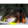 Image 1 : 2 BINS OF ASST. PLUMBING SUPPLIES, CRIMPER, RINGS, ETC.
