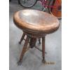 Image 1 : BALL & CLAW BARLEY TWIST LEG PIANO STOOL