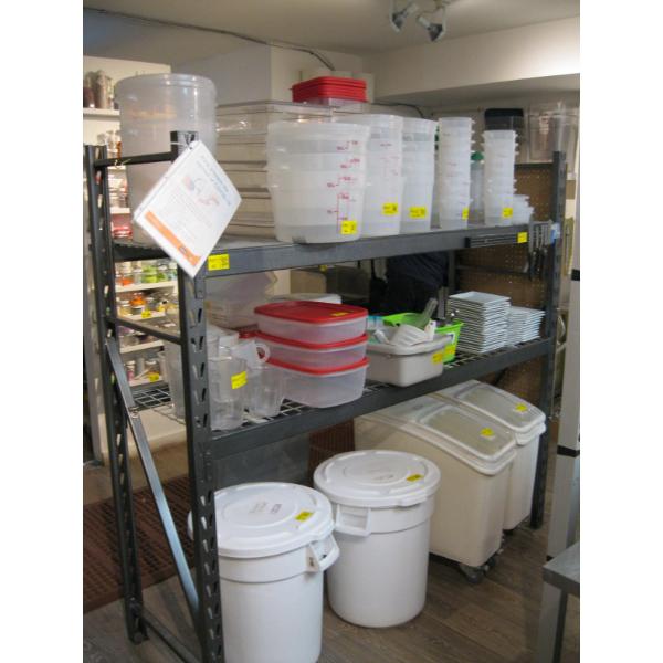 25"X77" ADJUSTABLE SHELF UNIT