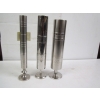 Image 1 : 3 METAL VASES