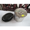 Image 2 : LG. STAINLESS STEEL POT & ENAMELED ROASTER