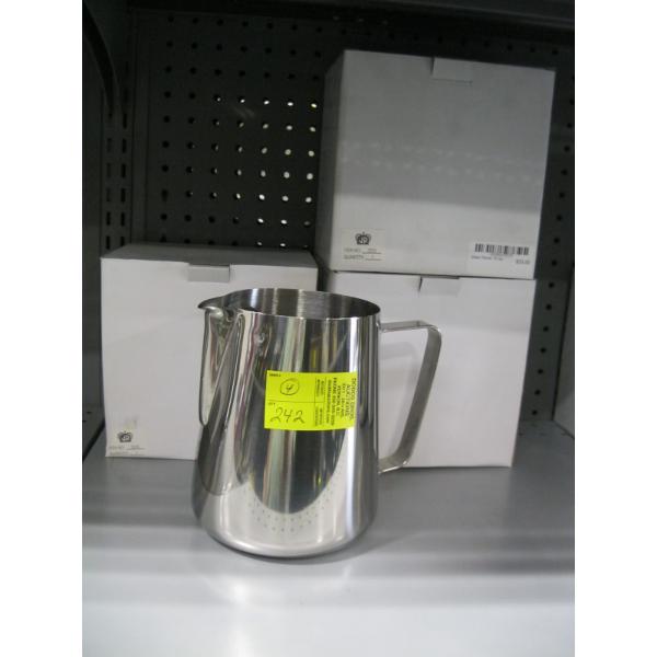 4 STAINLESS STEEL WATER PITCHERS