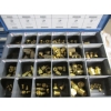 Image 3 : 5 DRAWER CABINET UNIT W/DRAWERS & CONTENTS - RIVETS, GREASE NIPPLES, BRASS FITTINGS, ETC.