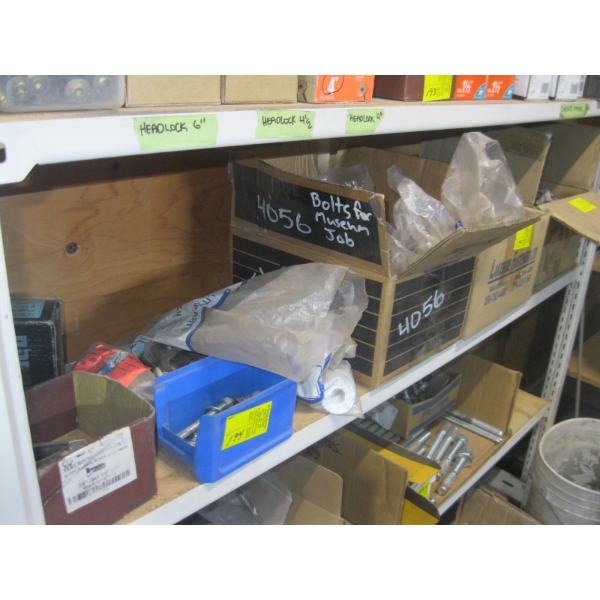 MISC. NUTS & BOLTS, WASHERS, ETC.