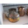 Image 2 : 3 COPPER PIECES - KETTLE, BOWL, PITCHER