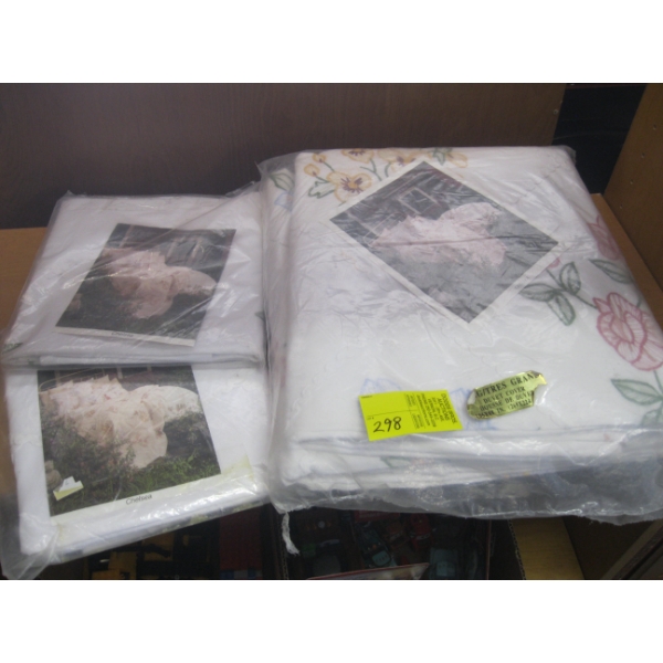 DUVET COVER & PILLOW CASES - NEW