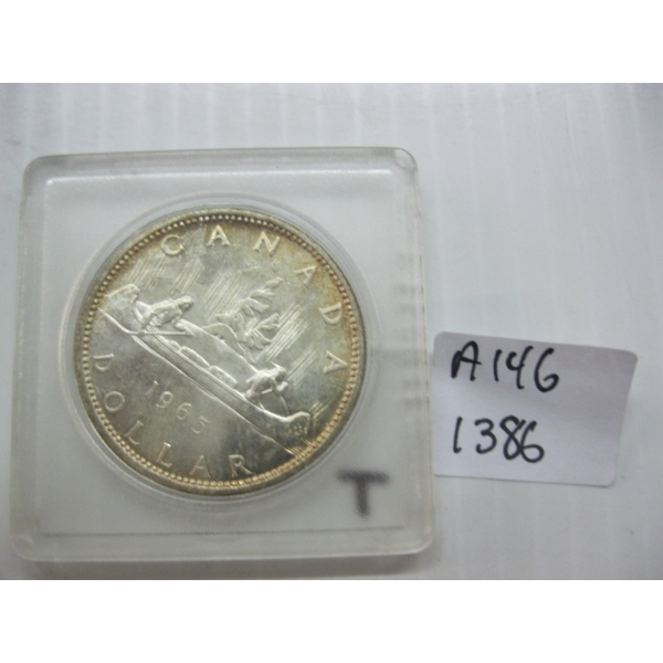 1965 $1 SILVER COIN