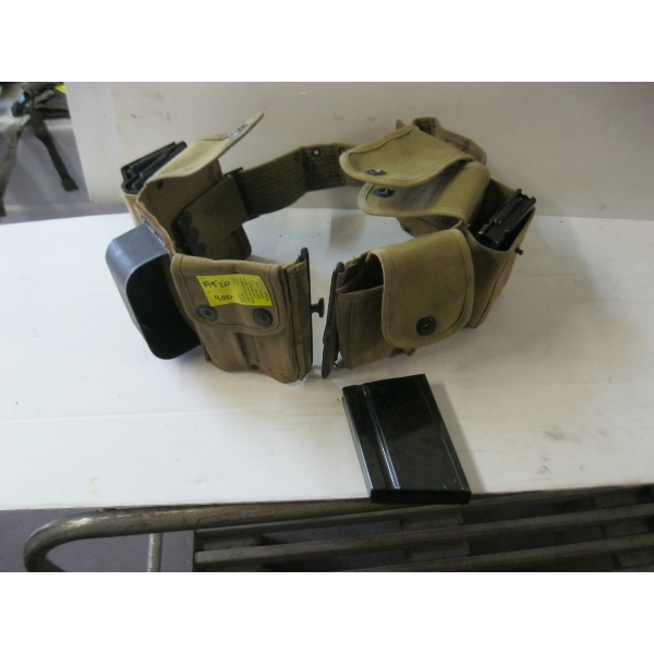 BELT W/CLIPS (CLIPS HAVE BEEN PINNED)