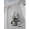 Image 3 : BALLOON BACK ANTIQUE CHAIR & 2 VINTAGE COAL OIL LAMPS