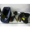 Image 1 : 2 BAGS W/MISC. SOCKETS, 12V ADAPTER, MULTI METER, ETC.