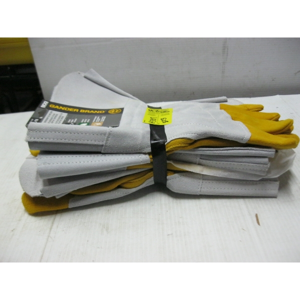 4 PAIR OF SZ XL LEATHER GLOVES