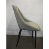 Image 3 : 4 LEATHER LOOK GREY CHAIRS