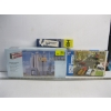Image 1 : 3 HO SCALE ITEMS - CEMENT PLANT, STREET SYSTEM, ETC.