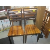 Image 3 : SM. DROPLEAF DINETTE TABLE W/2 CHAIRS