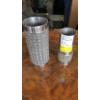 Image 1 : 2 GERMAN LATHE TURNED BRUTALIST VASES