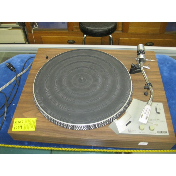 AUDIO REFLEX MODEL DD-1979 TURNTABLE