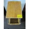 Image 2 : SM. 4 DRAWER WOOD & WICKER STAND