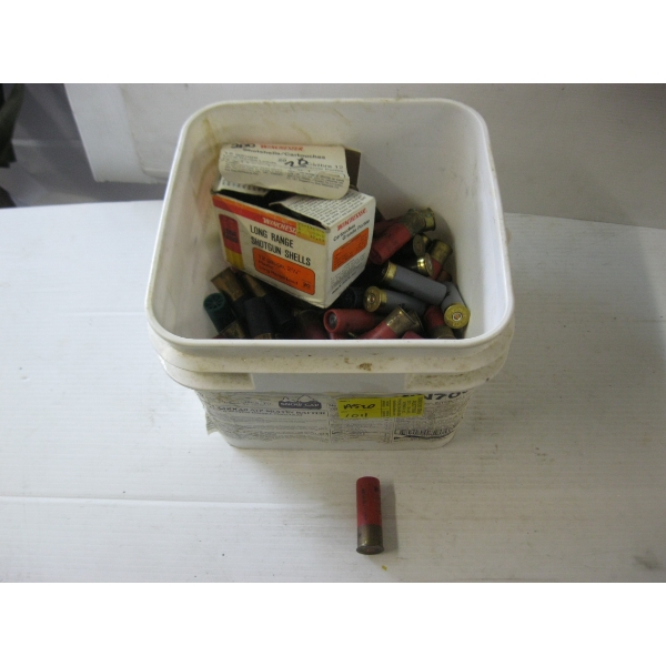 BUCKET W/ASST. SHOTGUN SHELLS