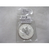 Image 2 : 2017 1 OZ. MAPLE LEAFE .999 SILVER CAMEO PROOF FINISH (PANDA) PRIVY $5 COIN (TAX EXEMPT)