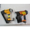 Image 1 : BOSTITCH COIL NAILER & A DEWALT AIR NAILER