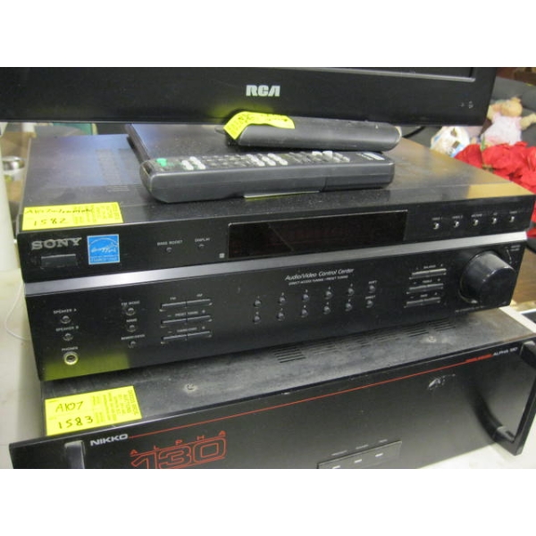 SONY AUDIO VIDEO CONTROL CENTER, STR-DE197