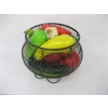 Image 2 : FRUIT BOWL CENTERPIECE W/16 IMMITATION FRUIT