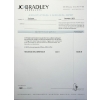 Image 2 : LADIES 14KT DIAMOND TENNIS BRACELET W/A $2,540.