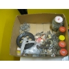 Image 2 : 2 BOXES OF MISC. TOOLS, SCREWS, CLAMPS, ETC.