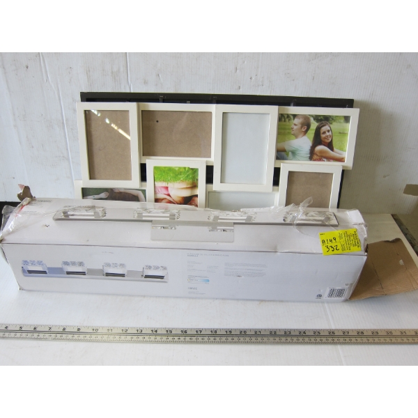 PHOTO FRAMES & A CANVAS ISABELLA LED VANITY LIGHT FIXTURE